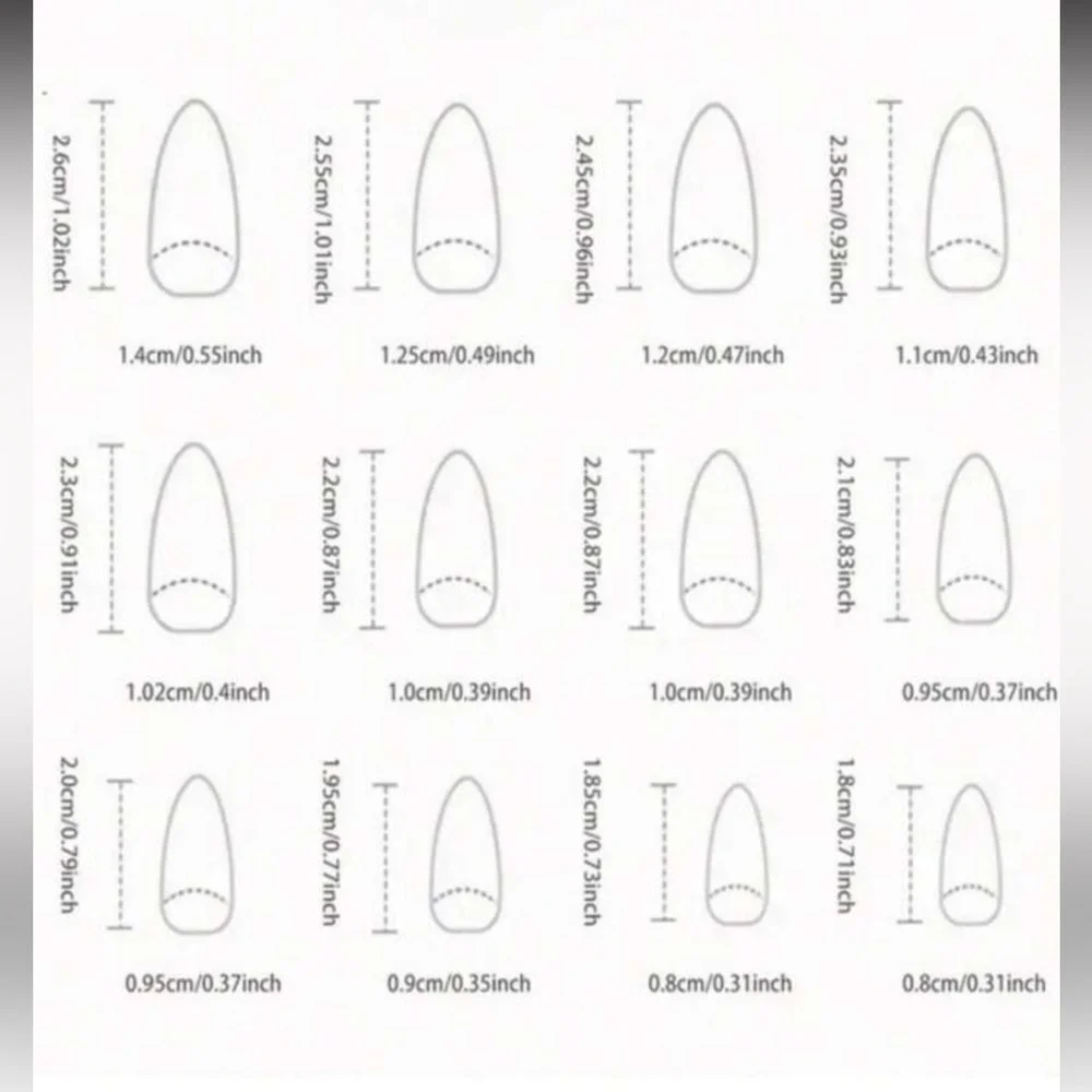 Halloween Purple Bat French Manicure 24 Piece Set Press On Nails